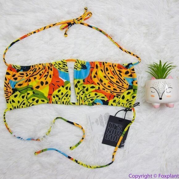 NEW SET Free People It's Now Cool Square Tie Bikini set, size M - Picture 16 of 16